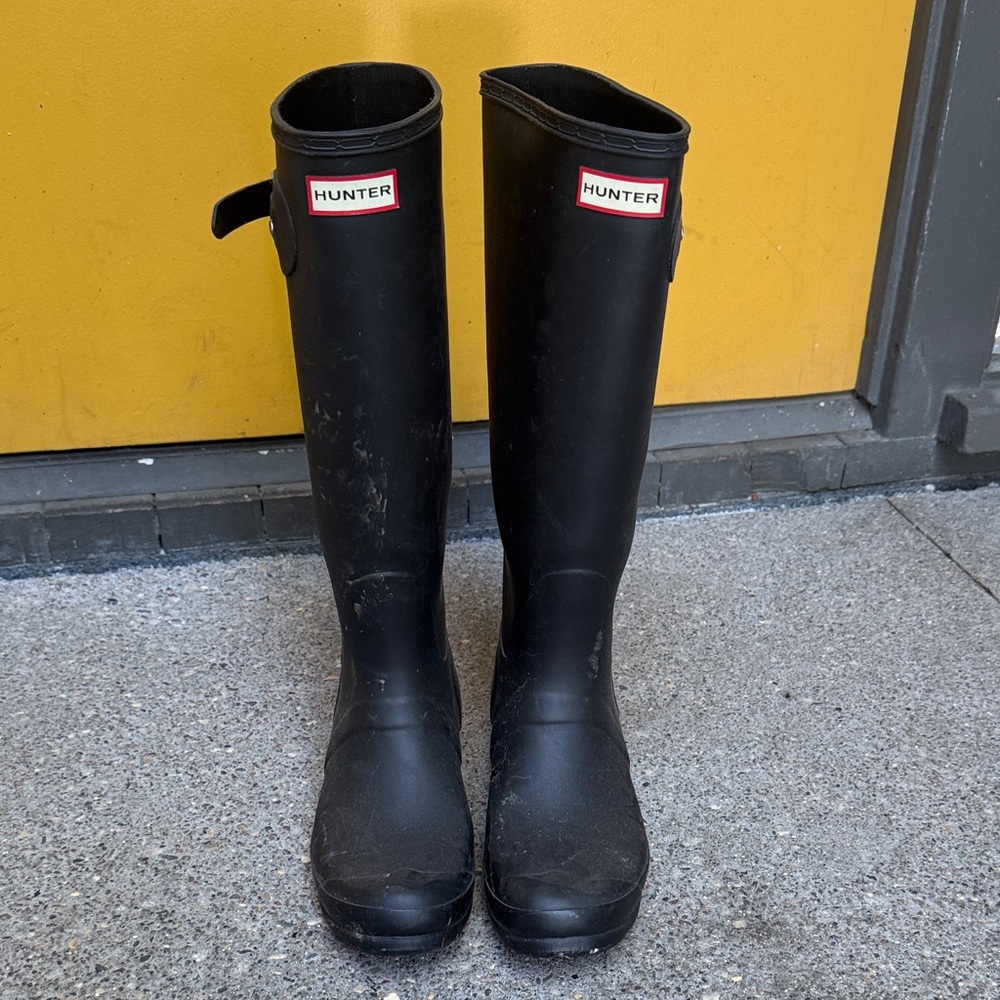 Hunter Classic Black Waterproof Boots